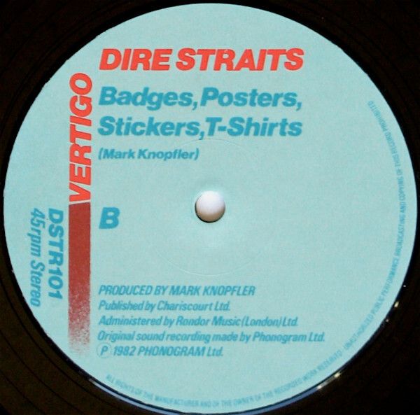 Dire Straits  Private Investigations 10"