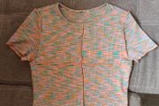 H&amp;M Women's Multi Crop-top, size 10