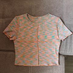 H&M Women's Multi Crop-top, size 10