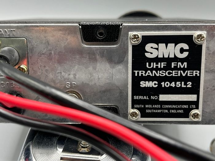 SMC UHF FM Transceiver Type Smc 1045l2 Original Box Untested