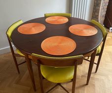 Extendable Gplan Table and chairs