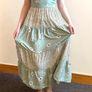Green Floral Patchwork Maxi Dress - Size  M / 38 / 10 Image 3