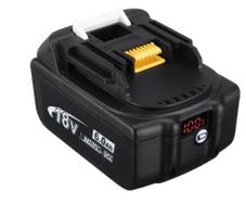 Battery Replacement for Makita 18V BL1830 BL1840 BL1850 BL1860 BL1815 BL1845 BL1835 194204-5 LXT-400 Cordless Battery - 4.0Ah