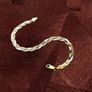Vintage Italian 18K Gold & 925 Silver Bracelet Image 6