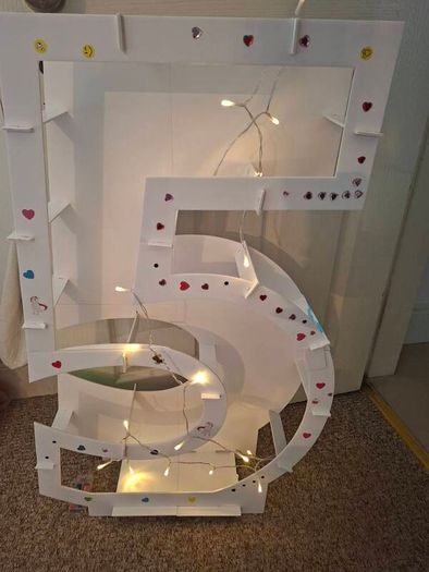 No 5 Birthday Number