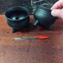 Ceramic Skillet 3 leg pot Ornaments Image 6