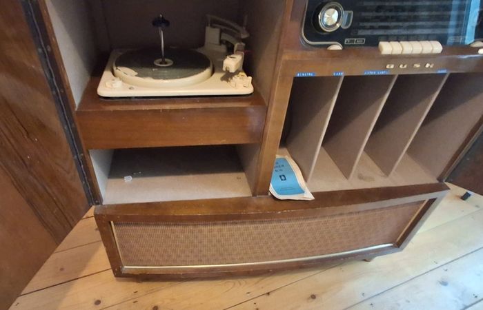 Vintage Stereo 1950's Radiogram Record and Radio Player