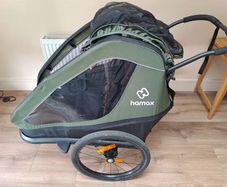 Hamax iExplorer Bike Trailer/double buggy - Green