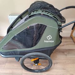 Hamax iExplorer Bike Trailer/double buggy - Green