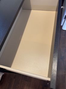 Black 4-Drawer Chest of Drawers