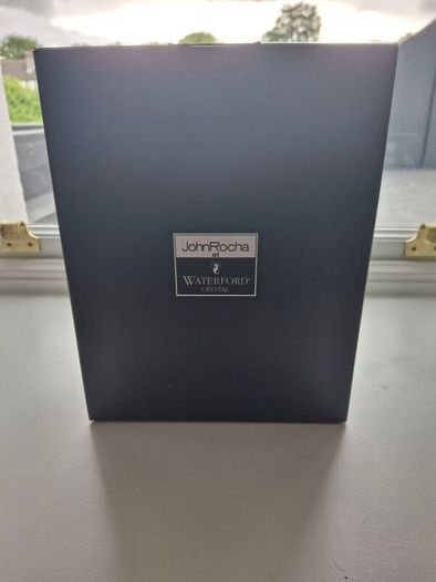 John Rocha Geo Crystal White Wine Glasses x 4