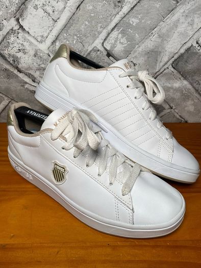 K Swiss Court Shield Ladies Tennis Trainers UK6 EU39.5