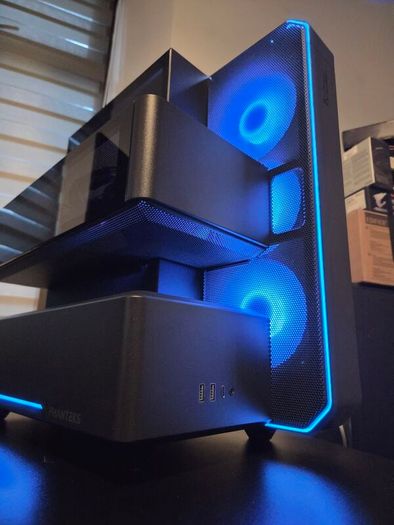 High End Gaming Pc Rx 9070 Xt 16gb  I7 12700kf  Rgb