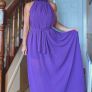 Purple Maxi dress, one size Image 3