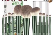 NEW SALE | Makeup Brushes 11pcs Premium Synthetic Bristles Green