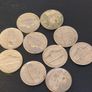 1948-1994 10 x US 5 Cent Coins Nickels Jefferson Lot Image 8