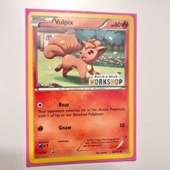 Pokemon TCG - Vulpix 20/160 Build-A-Bear Workshop Promo (XY Primal Clash)