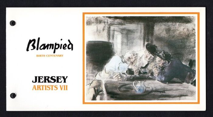 1986 Jersey The 100th Anniversary of the Birth of Edmond Blampieds Commemorative Stamps Presentation Pack