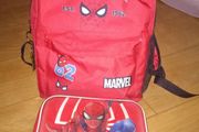 Spiderman school and lunch bag