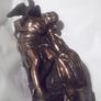 a bronze or metal the death of cuchulainn statue Image 7