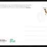 2022 Ireland An Post Adam King A Hug for you Postcard with definitive stamps tied 17th March 2022 (St Patrick's Day) Image 5
