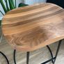 Premium Vintage-Style Elm Wood Barstools (Set of 4) Image 3
