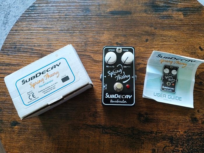 Subdecay Spring Theory Reverberator (Boxed)