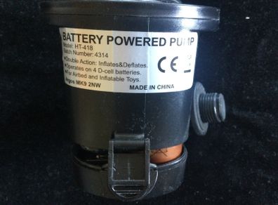 Battery Air bed pump