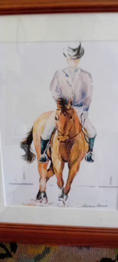 Original Barbara Barrett Watercolour Painting