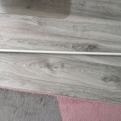 2x IKEA Extendable shower curtain rods