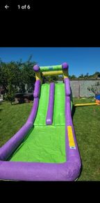 flatable waterslide