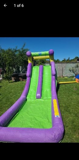 flatable waterslide