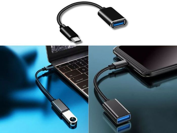 USB Type C Male to USB 3.0 Female Adapter Cable