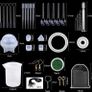 133 Pcs Resin Casting Molds and Tools Set, Jewelry Craft Moulds, Daohexi DIY Silicone Epoxy Resin Mold, for Resin Jewelry and Craft, Resin Craft Making Kit (FREE POSTAGE) Image 2