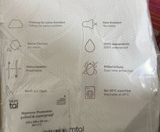 Brand New Mattress Protector quilted & waterproof