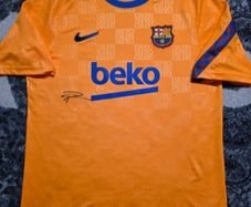 Signed Pau Cubarsi Jersey