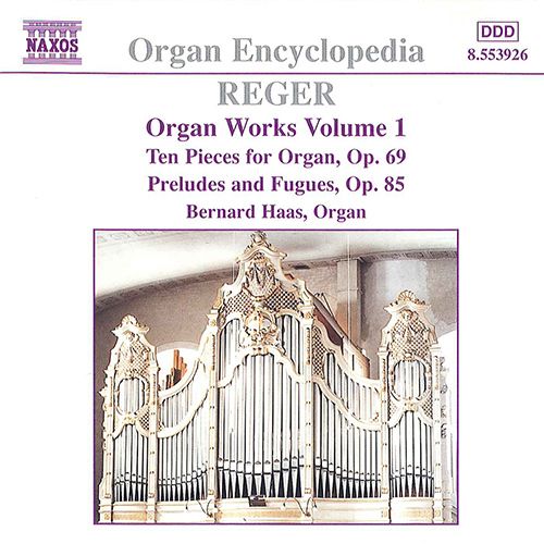 Reger. Organ Works Volume 1. CD. Free Postage!