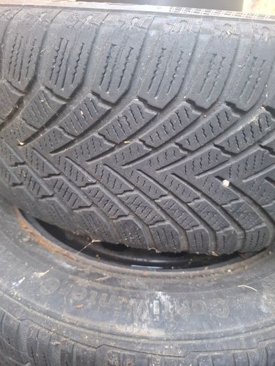 4x Skoda/VW/Audi 16inch Steel Wheels + Continental  Tyres