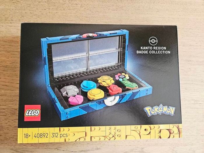 lego pokemon limited edition 40892 kanto region badge collection