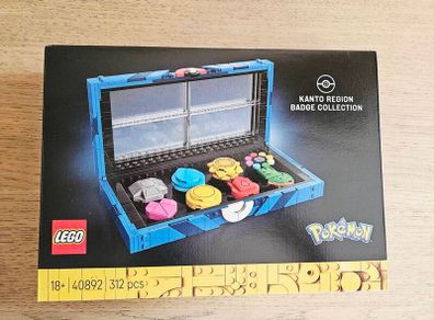 lego pokemon limited edition 40892 kanto region badge collection