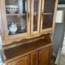 Vintage 2 piece solid wood Cabinet Image 4
