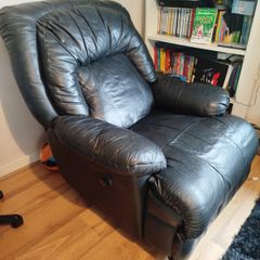 2 recliner armchairs