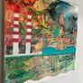 Large Original Art Poolbeg Chimneys Dublin Art Original Painting Irish Art Irish Artist contemporize Image 6