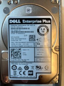 Dell Compellent 1.8TB 10k SAS 2.5" 12G 512e Enterprise Plus Hard Drive HDD 5H3XX