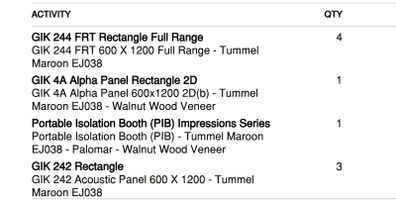 9 pieces of GIK Acoustic Panels + isolation booth + diffuser