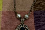 Blue Stone Centrepiece Necklace