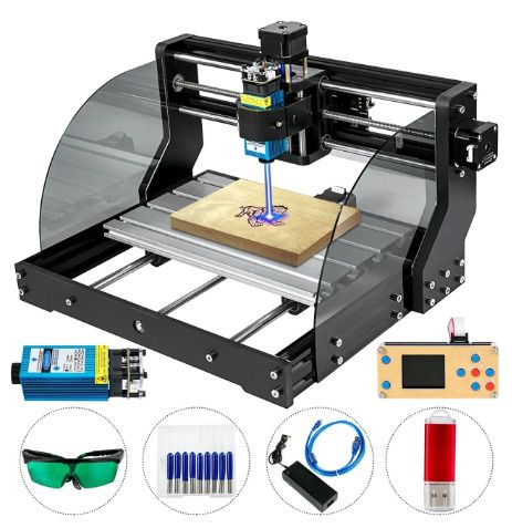 PRO MAX Router Laser Engraving Machine 3 Axis GRBL Control Wood Cutter Engraver Milling Machine for PCB PVC DIY