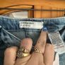 BNWT Next crop skinny high rise patterned stretchy jeans size UK18 EU46 Postage included Image 3