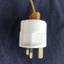 Vintage brass oil lamp converted working Image 10