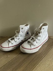 Kids White Converse